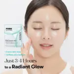 ماسک صورت هیدروژلی PDRN حاوی نیاسینامید و پانتنول ۱۰ عددی
