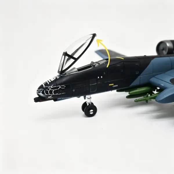 ماکت هواپیمای جنگنده A-10 مقیاس 1:72 با پایه نمایش