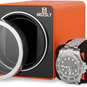 موذنلی واچ وایندر اتوماتیک MOZSLY | Leather | 12 حالت چرخش