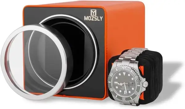 موذنلی واچ وایندر اتوماتیک MOZSLY | Leather | 12 حالت چرخش