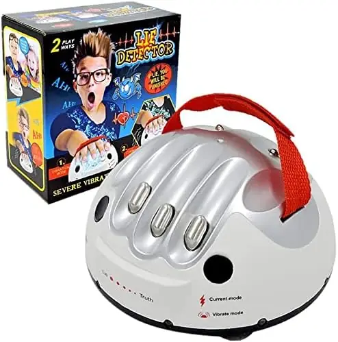 آزمایشگر میکرو الکترونیکی تشخیص دروغ | Funtoy Tricky | Adnee Liar Detector Game - Image 1 https://m.media-amazon.com/images/I/51SbCQCyDSL._AC_.jpg