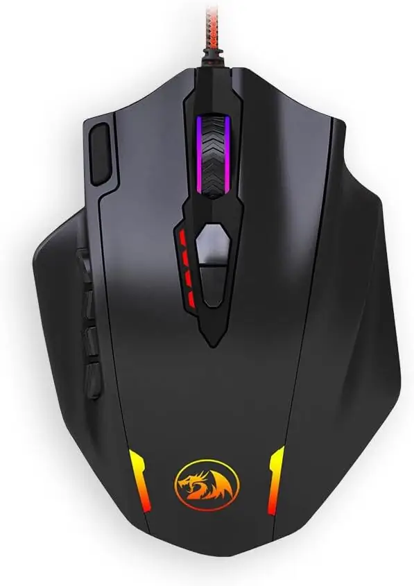 موس گیمینگ ردراگون M908 | Redragon M908 12400 DPI - Image 1 https://m.media-amazon.com/images/I/51lg-P9mNML._AC_SL1500_.jpg