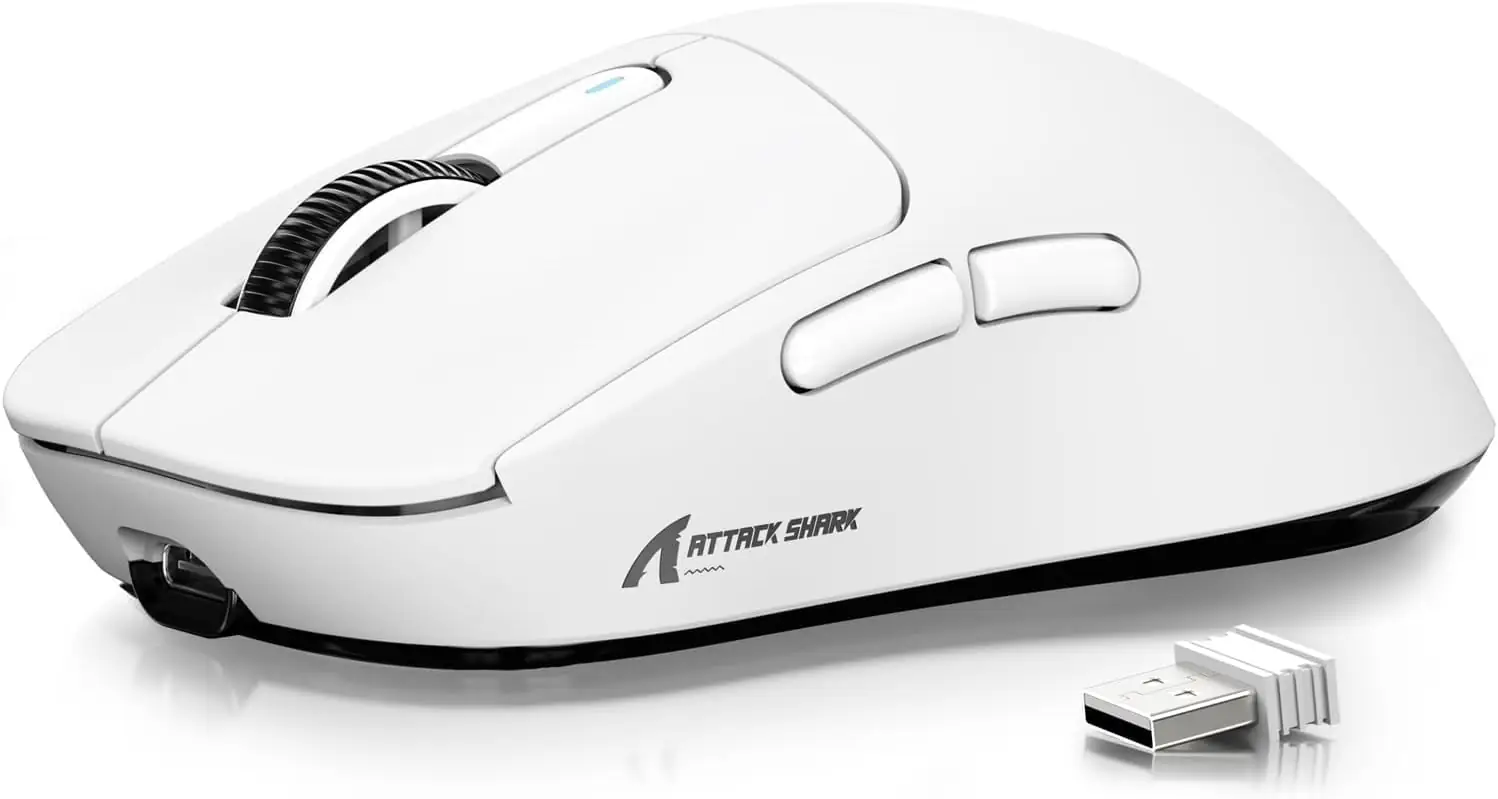 ماوس گیمینگ بیسیم ATTACK SHARK X3 | مدل X3 - Image 1 https://m.media-amazon.com/images/I/51rOBkWAQHL._AC_SL1498_.jpg