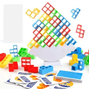 بازی تعادلی و چیدن بلوک‌ها مدل Balance Game (بازی رومیزی)