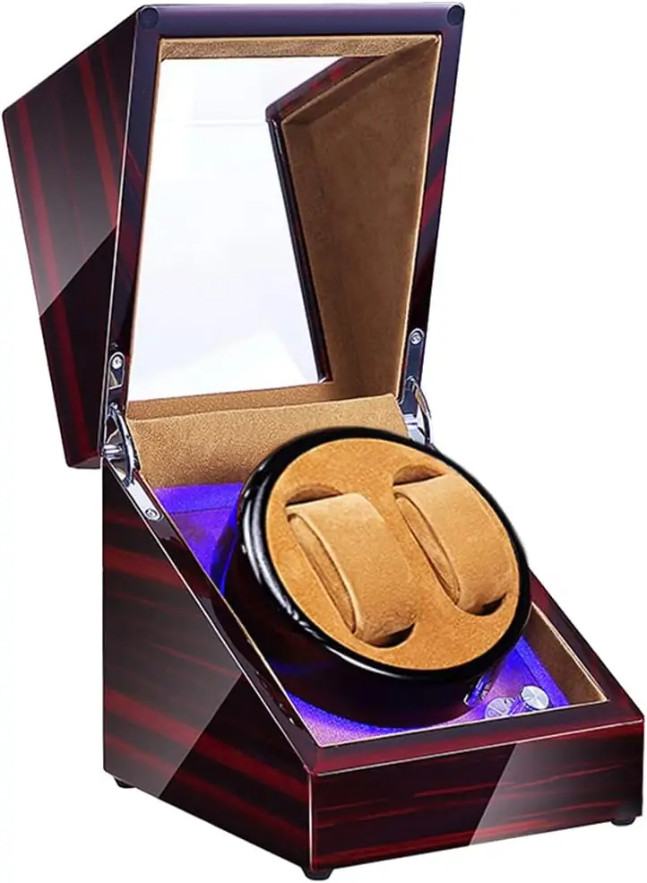 وایندر ساعت اتوماتیک دوتایی هومارکت | Homarket Automatic Watch Winder Double - Image 1 https://m.media-amazon.com/images/I/61mESD7IYgL._AC_SL1000_.jpg