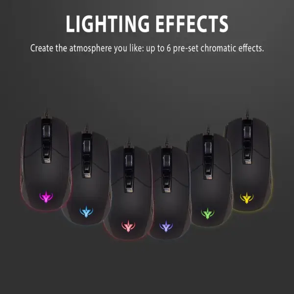 موس گیمینگ SPYCO Action MO-101 | 7200DPI ارگونومیک RGB