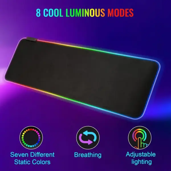 پد ماوس گیمینگ SKY-TOUCH RGB مدل 80×30 سانتی | SKY-TOUCH