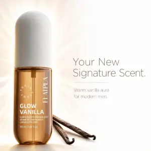 اسپری خوشبوکننده مردانه وانیلی ۵۰ میلی‌لیتر برای مو، بدن و لباس