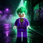 فیگور متحرک جیمز دلقک (Joker) دکوری دسکتاپ