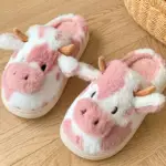 دمپایی روفرشی طرح‌دار با رویه پارچه‌ای و زیره TPR گرم و ضخیم