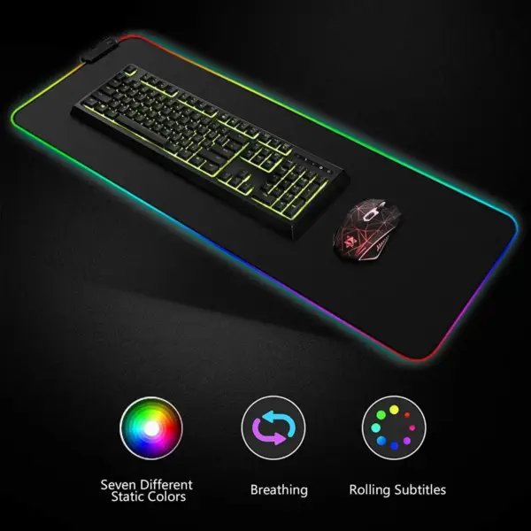 پد ماوس گیمینگ Goodstuff RGB مدل FG0313 | سایز XL