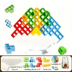 بازی تعادلی و چیدن بلوک‌ها مدل Balance Game (بازی رومیزی)