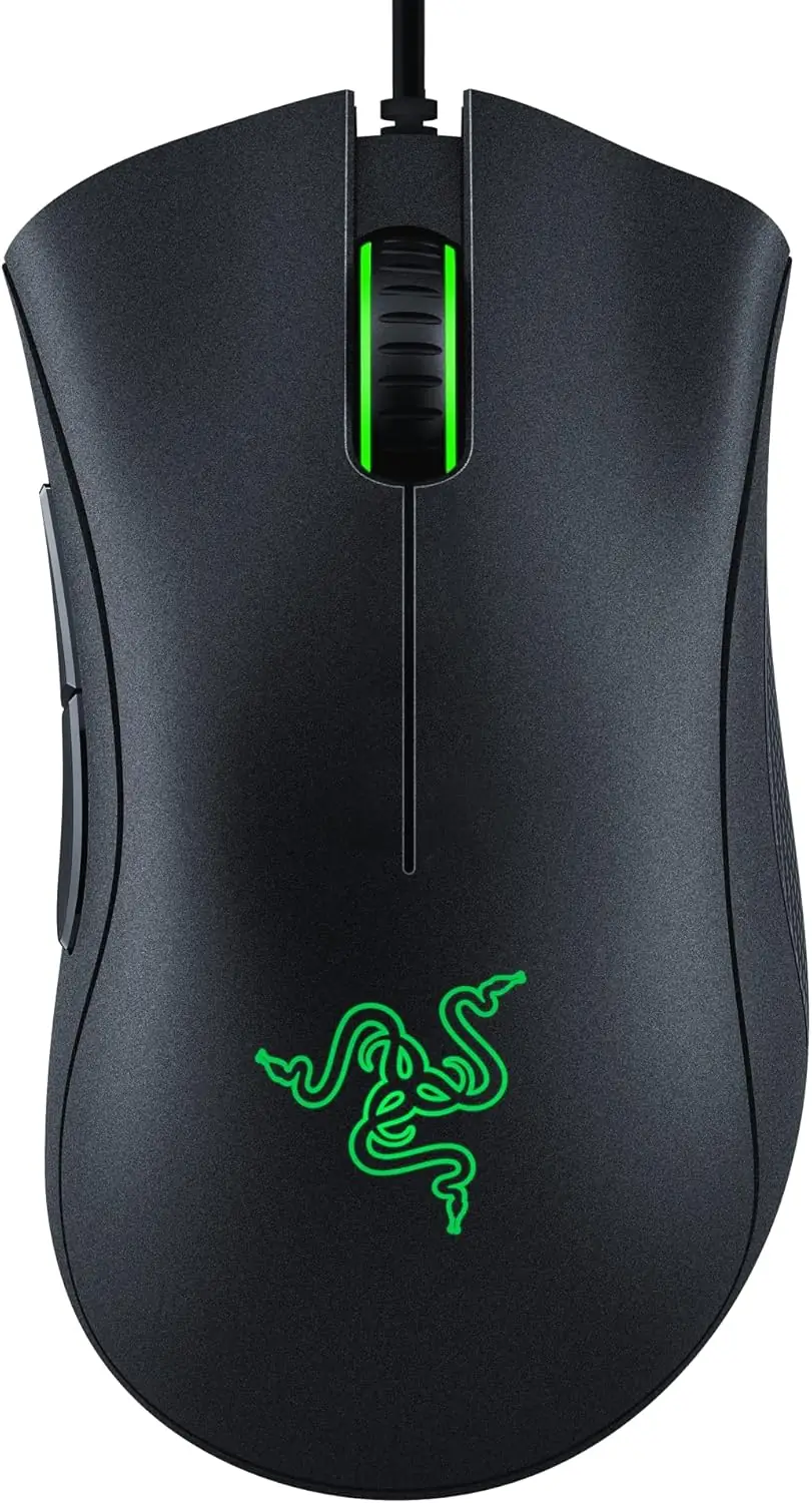 ماوس گیمینگ Razer DeathAdder Essential | سنسور نوری 6400DPI - Image 1 https://m.media-amazon.com/images/I/8189uwDnMkL._AC_SL1500_.jpg
