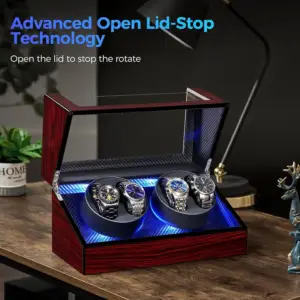 ساعت‌گردان اتوماتیک ANWBROAD | مدل JWW011Y | LED دار