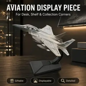 ماکت هواپیمای F-15 در مقیاس 1:72 با پایه (مدل مونتاژی)