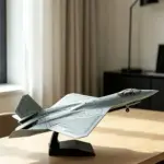 ماکت جت YF-23 با مقیاس 1:72 همراه پایه نمایش