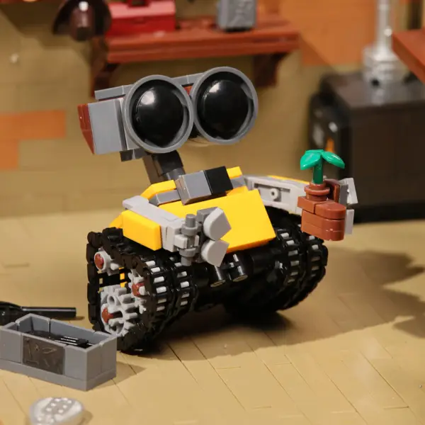 ست لگو ربات WALL-E مدل ساختنی ABS (رنگ ترکیبی)