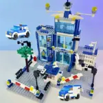 ست بلوک ساختمان ایستگاه پلیس 570 قطعه مدل City Police