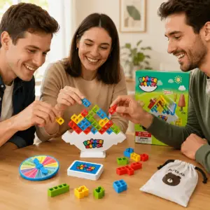 بازی برج تعادل (Balance Tower) رومیزی، سرگرمی جمعی و خانوادگی