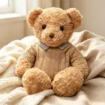 عروسک تدی خرسی مخملی کارتونی نرم و بامزه