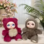 عروسک پولیشی وزنه‌دار ۱۸ سانتی با طرح خرس/بره/خرگوش