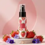 عطر بدن زنانه توت‌فرنگی و بنفشه ۳۰ میلی‌لیتری