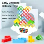 بازی برج تعادل (Balance Tower) رومیزی، سرگرمی جمعی و خانوادگی