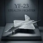 ماکت هواپیما YF-23 مقیاس 1:72 با پایه