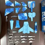 ماکت هواپیمای SU-27 مقیاس 1:72 با پایه (دکور رومیزی)