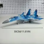 ماکت هواپیمای SU-27 مقیاس 1:72 با پایه (دکور رومیزی)