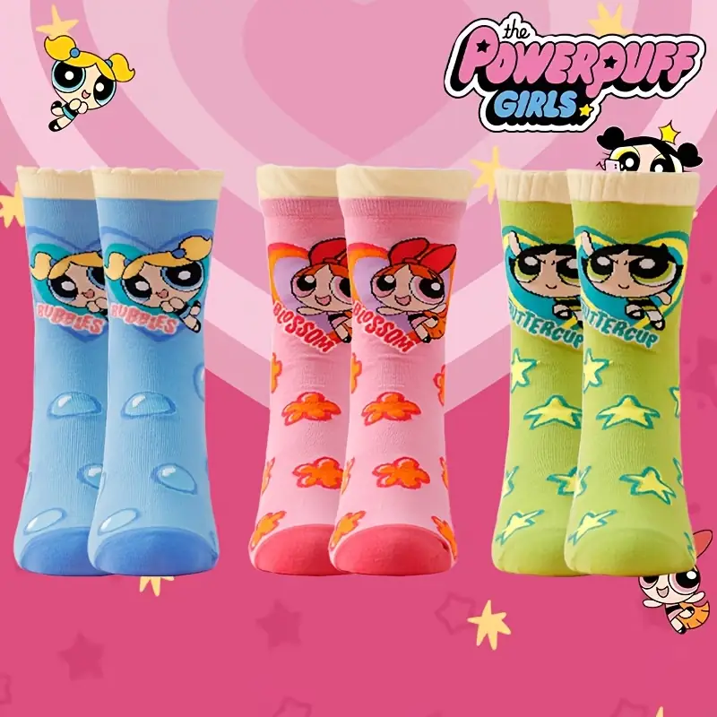 جوراب میدی فانتزی کارتونی طرح پلیس کوچولو (ست ۱ تا ۳ جفت) جوراب میدی فانتزی کارتونی طرح پلیس کوچولو (ست ۱ تا ۳ جفت)