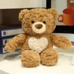 عروسک پولیشی قلبی ۳۵ سانتی مدل خرس/پاندای کیوایی