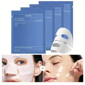 ماسک صورت کلاژن و هیالورونیک اسید شیائومی ۴ عددی