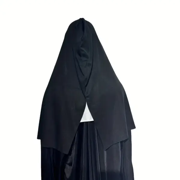 ماسک راهبه ترسناک هالووین از لاتکس مصنوعی
