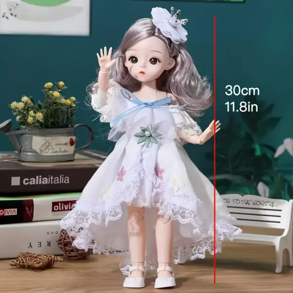 ست عروسکی پرنسسی لوکس (عروسک، لباس، کلاه و کفش)