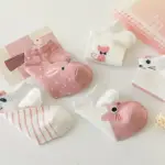پک ۵/۱۰/۲۰ عددی جوراب دخترانه طرح گربه کیتی صورتی